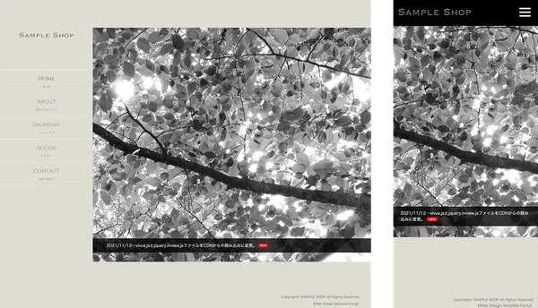 高級ショップ向け tp_shop10_beige