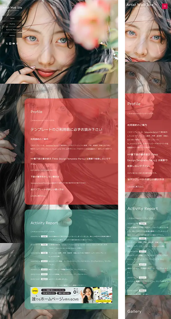 アーティスト(画家・作家・音楽家・芸能人など)向け tp_artist2_movie